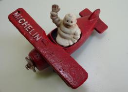 Michelin Man In A Plane Figure
